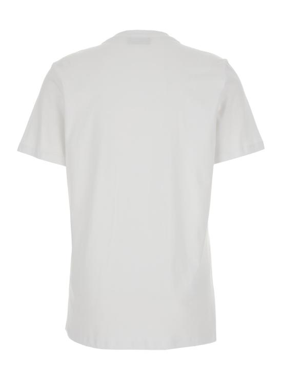 25FW 엘리자베타프랜치 반팔 티셔츠 MA02856E2270 White - ELISABETTA FRANCHI