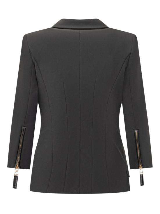 25FW 엘리자베타프랜치 수트 자켓 GI17456E2 110 Black - ELISABETTA FRANCHI