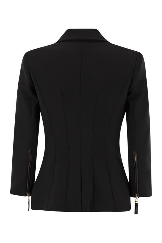 25FW 엘리자베타프랜치 수트 자켓 GI17456E2 110 Black - ELISABETTA FRANCHI