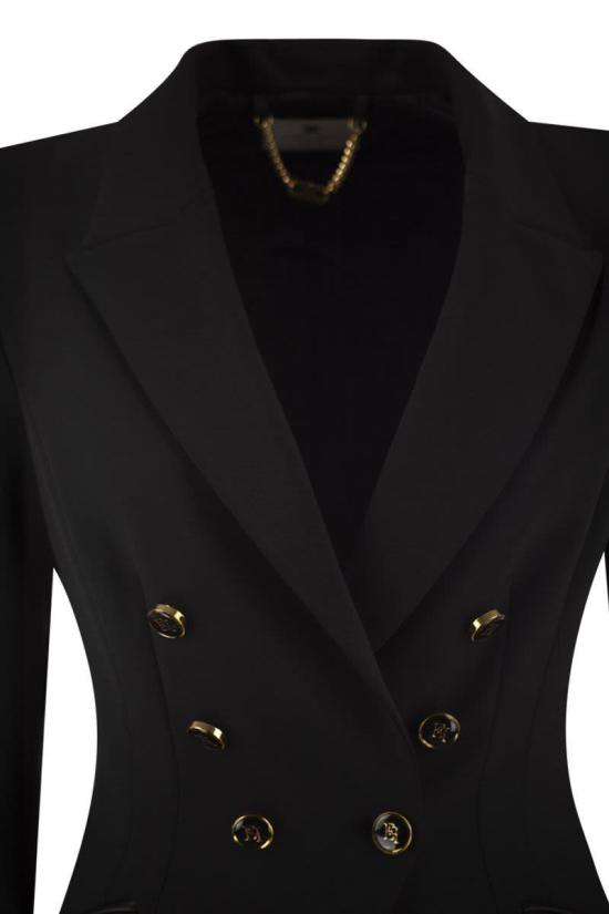 25FW 엘리자베타프랜치 수트 자켓 GI17456E2 110 Black - ELISABETTA FRANCHI