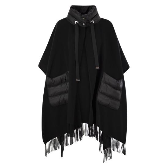 25FW 에르노 케이프 GC00066DR BLACK