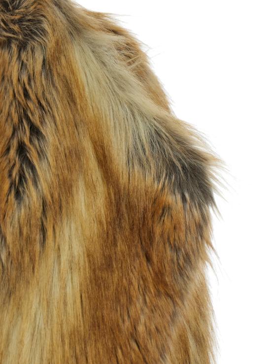 25FW 비비 쿠튀르 코트 SIBERIANECOFURWOODLIGHTBROWN Brown - B&B COUTURE