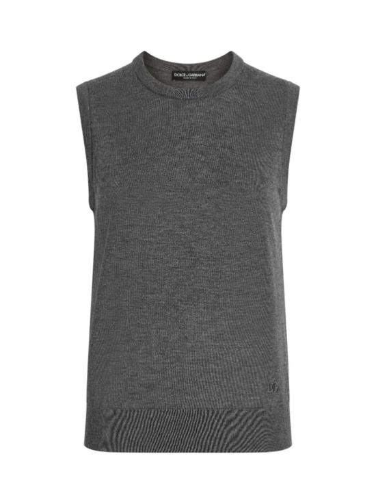 25FW 돌체앤가바나 민소매 티셔츠 94645 FXT63ZJBW0P 93775 GREY