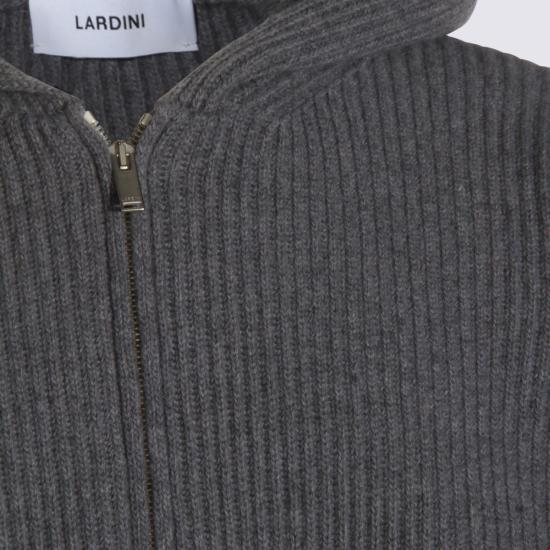 25FW 라르디니 집업 니트 LMML424AA65031920 GREY - LARDINI