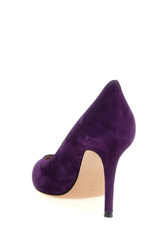 25FW 지안비토로시 힐/펌프스 G2458085RICCAMPURP - GIANVITO ROSSI