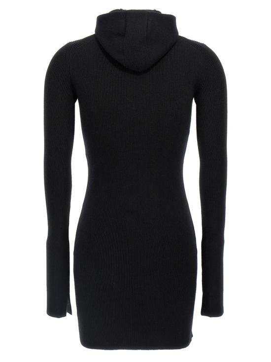  펜디 숏 원피스 FZDC60ASJKF0GME Black - FENDI