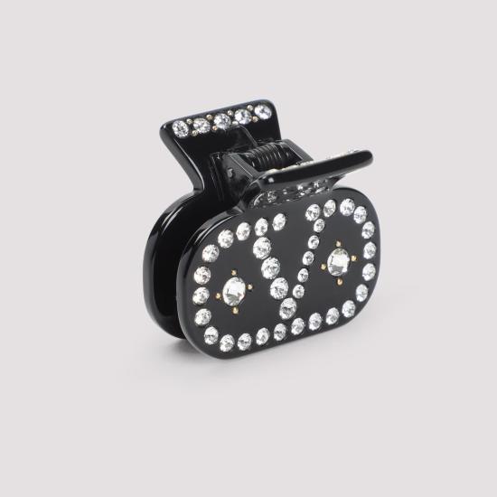 25FW 발렌티노 가라바니 헤어 액세서리 6W2J0X64LGU Black - VALENTINO GARAVANI