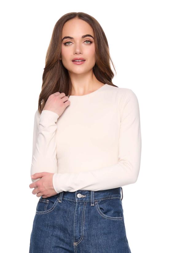  수사나 모나코 긴팔 티셔츠 수자나 모나코 롱슬리브 크루 탑