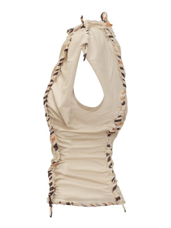 25SS 이자벨마랑 반팔 티셔츠 25EHT0632FAC2K05I 23EC ECRU - ISABEL MARANT