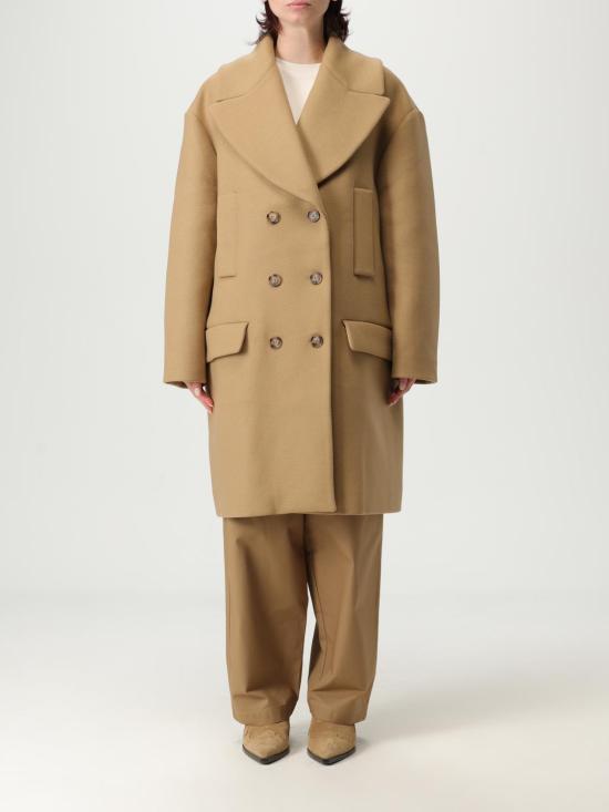 25FW 모스키노 코트 06128217 0084 Brown