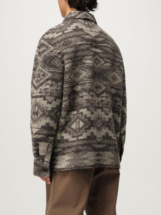 25FW 이자벨마랑 긴팔 셔츠 VE0052HGC3D04H 50DB Brown - ISABEL MARANT