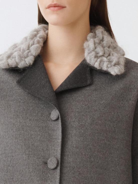 25FW 파비아나 필리피 코트 CTD215F260L604 VR2 Charcoal - FABIANA FILIPPI