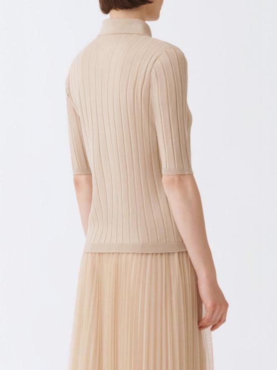 25FW 파비아나 필리피 폴로 티셔츠 MAD215F053N125 0157 Beige - FABIANA FILIPPI