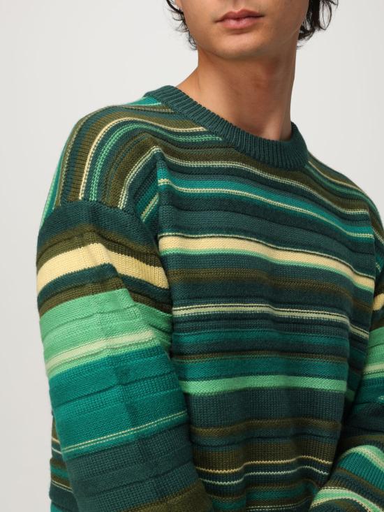 25FW JW앤더슨 스웨터 KW1432YN0008 496 Green - JW ANDERSON