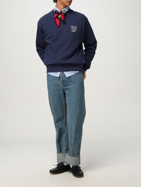 25FW 발렌티노 가라바니 긴팔 티셔츠 7V3MF28RB2Y D51 Blue - VALENTINO GARAVANI