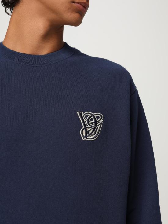 25FW 발렌티노 가라바니 긴팔 티셔츠 7V3MF28RB2Y D51 Blue - VALENTINO GARAVANI