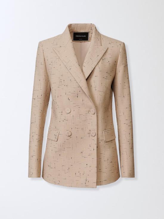 25FW 파비아나 필리피 수트 자켓 GCD215F207D892 0157 Honey - FABIANA FILIPPI