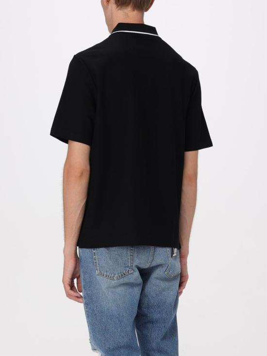 25FW 돌체앤가바나 폴로 티셔츠 G8SN2ZHU7UT N0000 Black - DOLCE & GABBANA