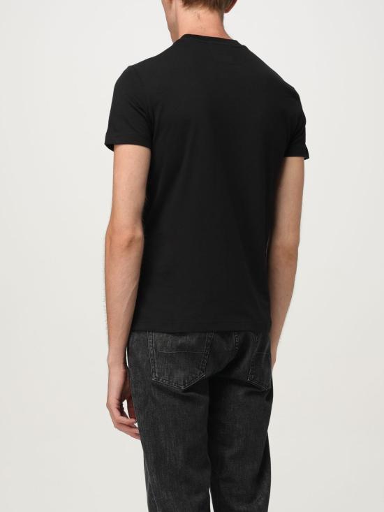 25FW 엠포리오 아르마니 반팔 티셔츠 8N1TQ61JRGZ 0999 Black - EMPORIO ARMANI