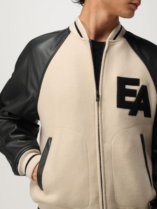 25FW 엠포리오 아르마니 봄버 자켓 EM002504AF16710 MC156 Black - EMPORIO ARMANI