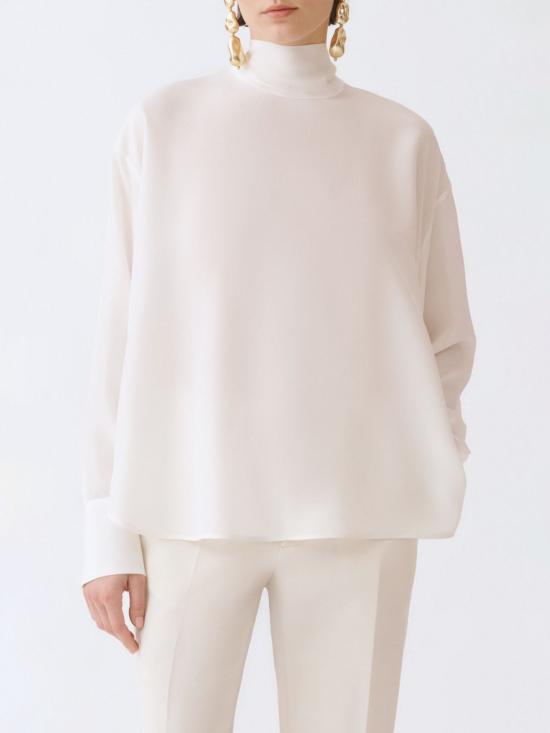 25FW 파비아나 필리피 긴팔 티셔츠 TPD215F318D903 0142 White