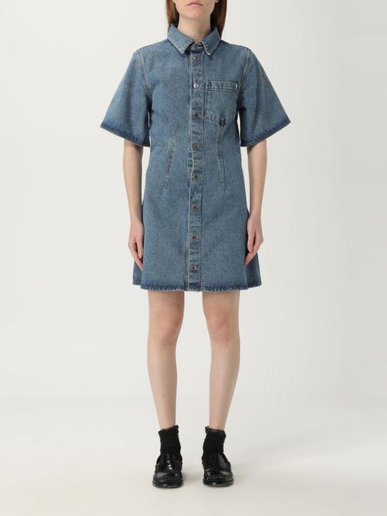 25SS 아미 롱 원피스 FDR404DE0046 480 Blue