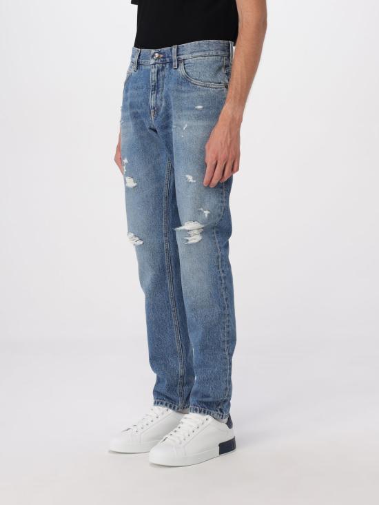 25FW 돌체앤가바나 데님 팬츠 GYJCCDG8NH5 S9001 Denim - DOLCE & GABBANA