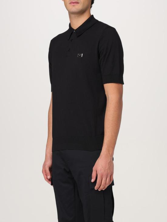 25FW 돌체앤가바나 폴로 티셔츠 GXZ02TJBCE9 N0000 Black - DOLCE & GABBANA