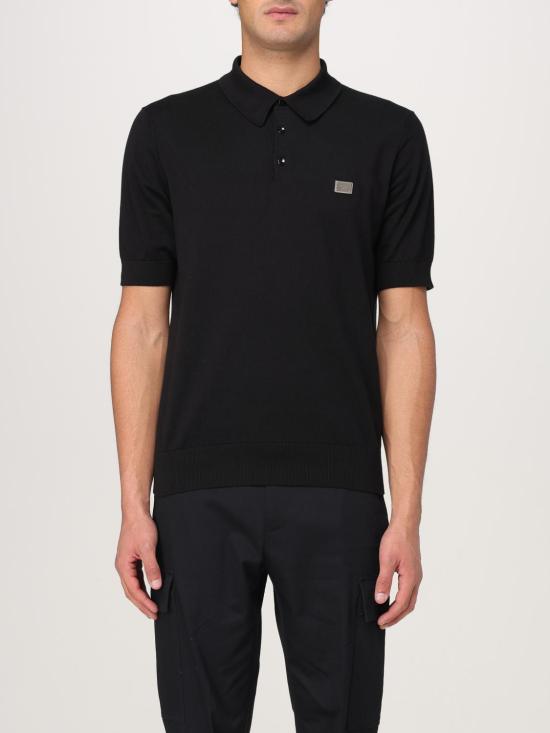 25FW 돌체앤가바나 폴로 티셔츠 GXZ02TJBCE9 N0000 Black