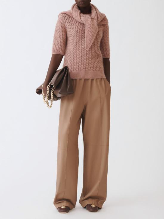 25FW 파비아나 필리피 플래티넘 모헤어 스웨터 MAD215F074L551 2197 Pink - FABIANA FILIPPI