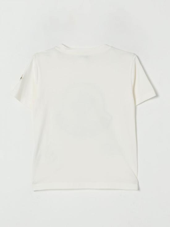 25FW [키즈] 몽클레어 티셔츠 8C0001389AFV 034 Yellow Cream - MONCLER