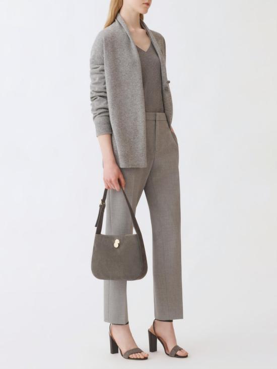 25FW 파비아나 필리피 저지 티셔츠 JED215F130L577 8132 Grey - FABIANA FILIPPI