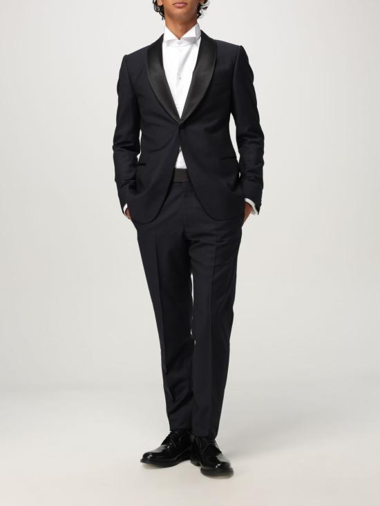 25FW 엠포리오 아르마니 수트 세트 EM000470TE16834 FB010 Blue - EMPORIO ARMANI