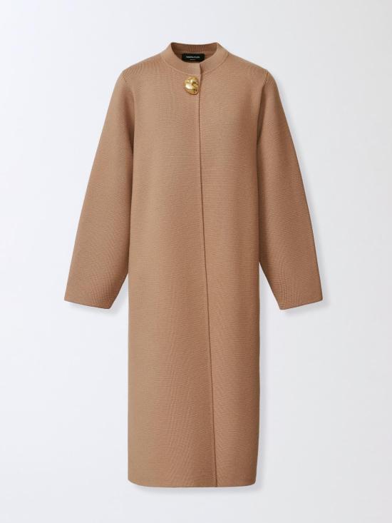 25FW 파비아나 필리피 코트 CTD215F220D462 1268 Natural - FABIANA FILIPPI