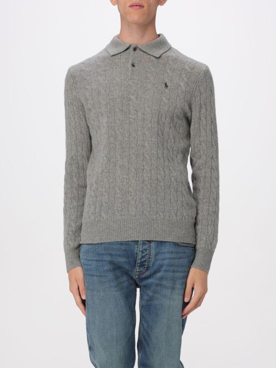 25FW 폴로 랄프로렌 폴로 티셔츠 710974165 002 Grey