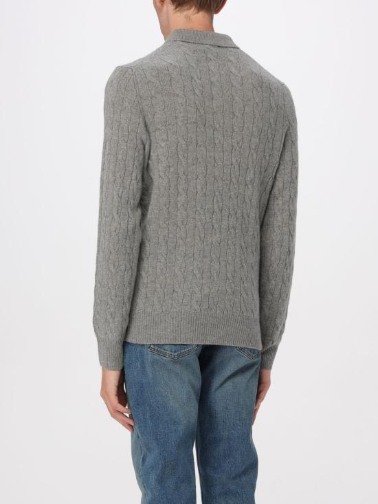 25FW 폴로 랄프로렌 폴로 티셔츠 710974165 002 Grey - POLO RALPH LAUREN