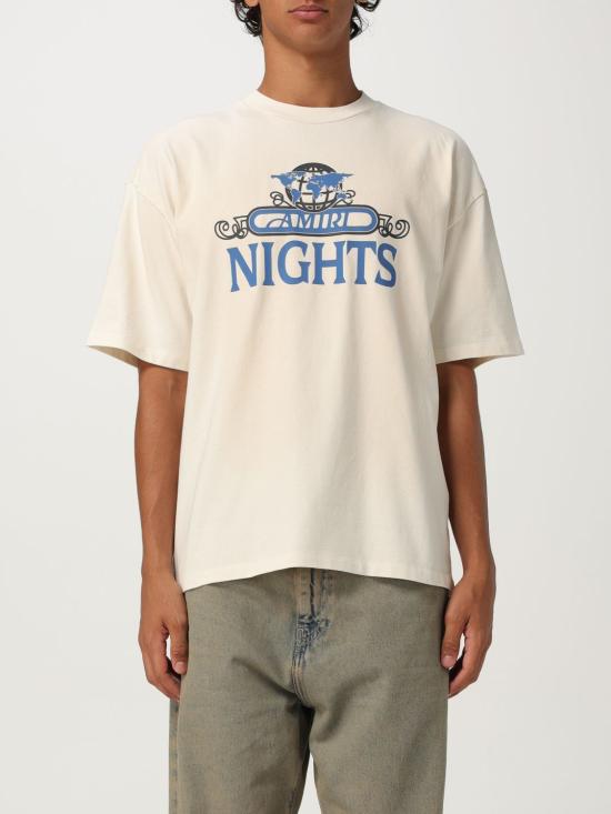 25FW 아미리 반팔 티셔츠 AMJYTE1207 IV0RY White