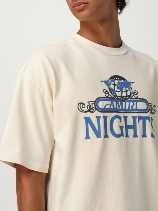 25FW 아미리 반팔 티셔츠 AMJYTE1207 IV0RY White - AMIRI