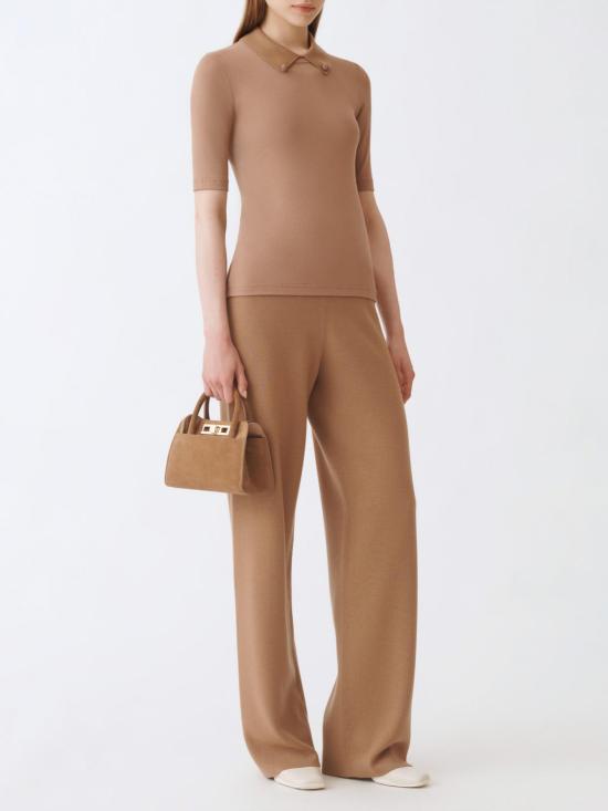 25FW 파비아나 필리피 폴로 티셔츠 JED215F132L576 1268 Natural - FABIANA FILIPPI