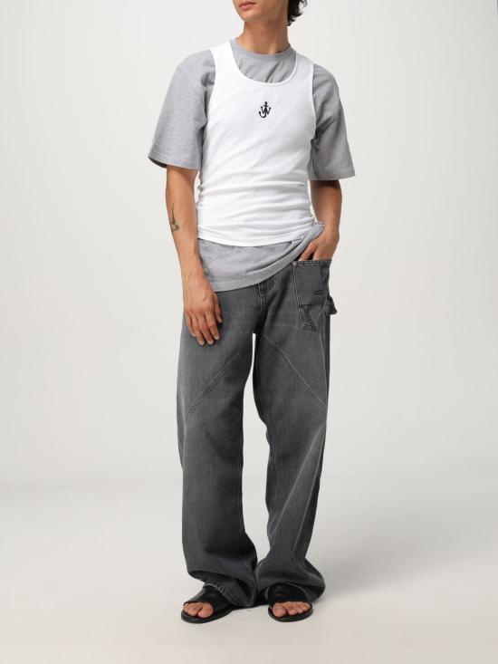 25FW JW앤더슨 데님 팬츠 DT0110PG1745 929 Charcoal - JW ANDERSON