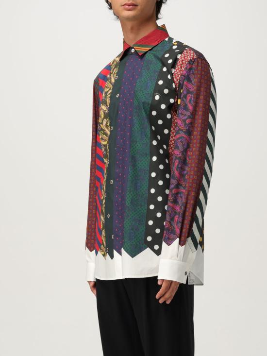 25FW 모스키노 긴팔 셔츠 02345255 3888 Multicolor - MOSCHINO