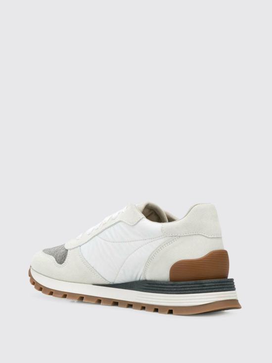 25FW 브루넬로 쿠치넬리 뮬/슬리퍼 MZSFG1960 C6280 White - BRUNELLO CUCINELLI