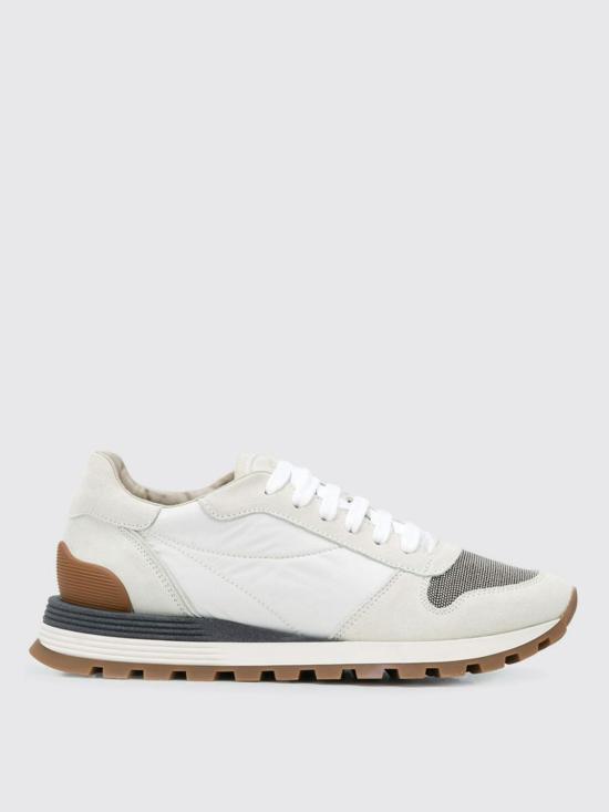 25FW 브루넬로 쿠치넬리 뮬/슬리퍼 MZSFG1960 C6280 White