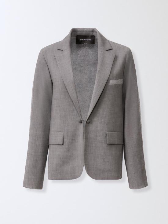25FW 파비아나 필리피 수트 자켓 GCD215F201L565 8179 Grey - FABIANA FILIPPI