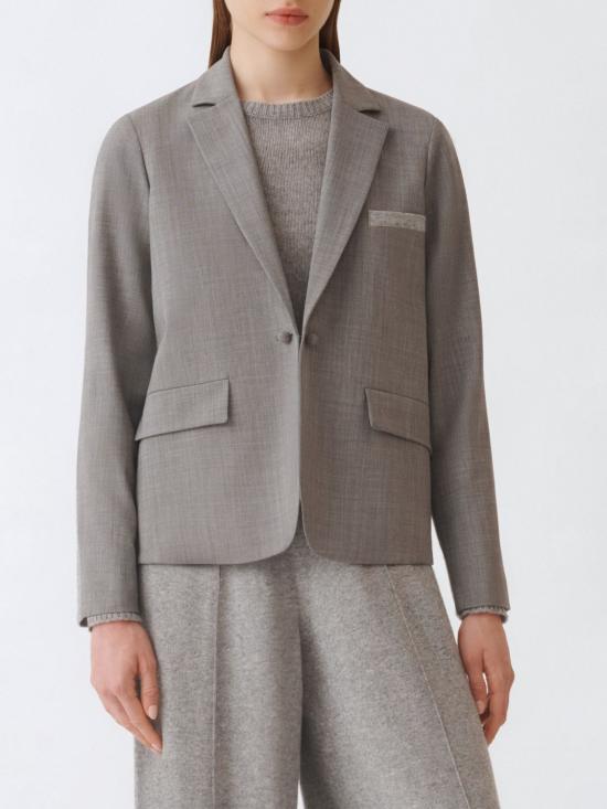 25FW 파비아나 필리피 수트 자켓 GCD215F201L565 8179 Grey