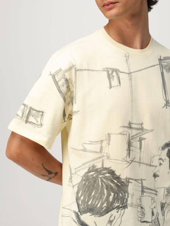 25FW JW앤더슨 반팔 티셔츠 JT0302PG1510 215 Butter - JW ANDERSON