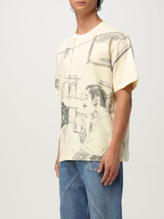 25FW JW앤더슨 반팔 티셔츠 JT0302PG1510 215 Butter - JW ANDERSON