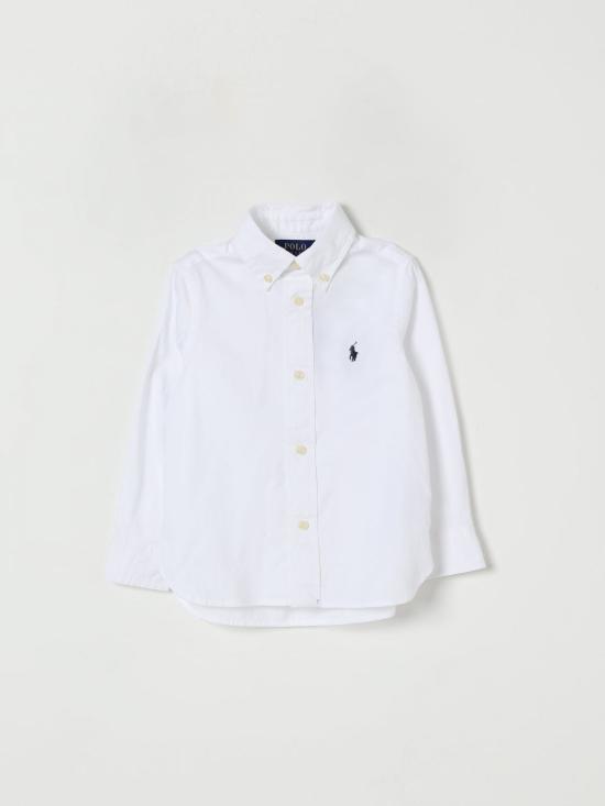 25FW [키즈] 폴로 랄프로렌 셔츠 322819238 001 White