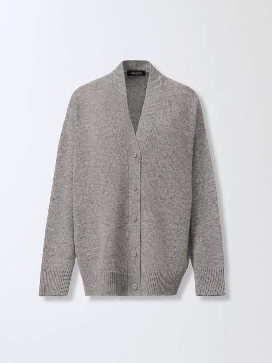 25FW 파비아나 필리피 캐시미어 스웨터 MAD215F014N900 8132 Grey - FABIANA FILIPPI