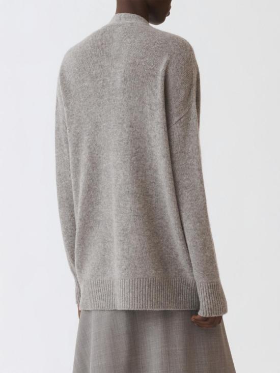 25FW 파비아나 필리피 캐시미어 스웨터 MAD215F014N900 8132 Grey - FABIANA FILIPPI